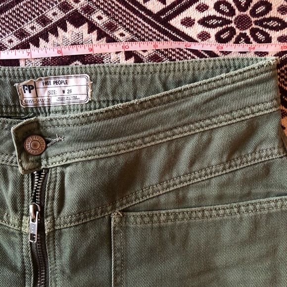 Free People Straight Leg Crop - Picture 5 of 5